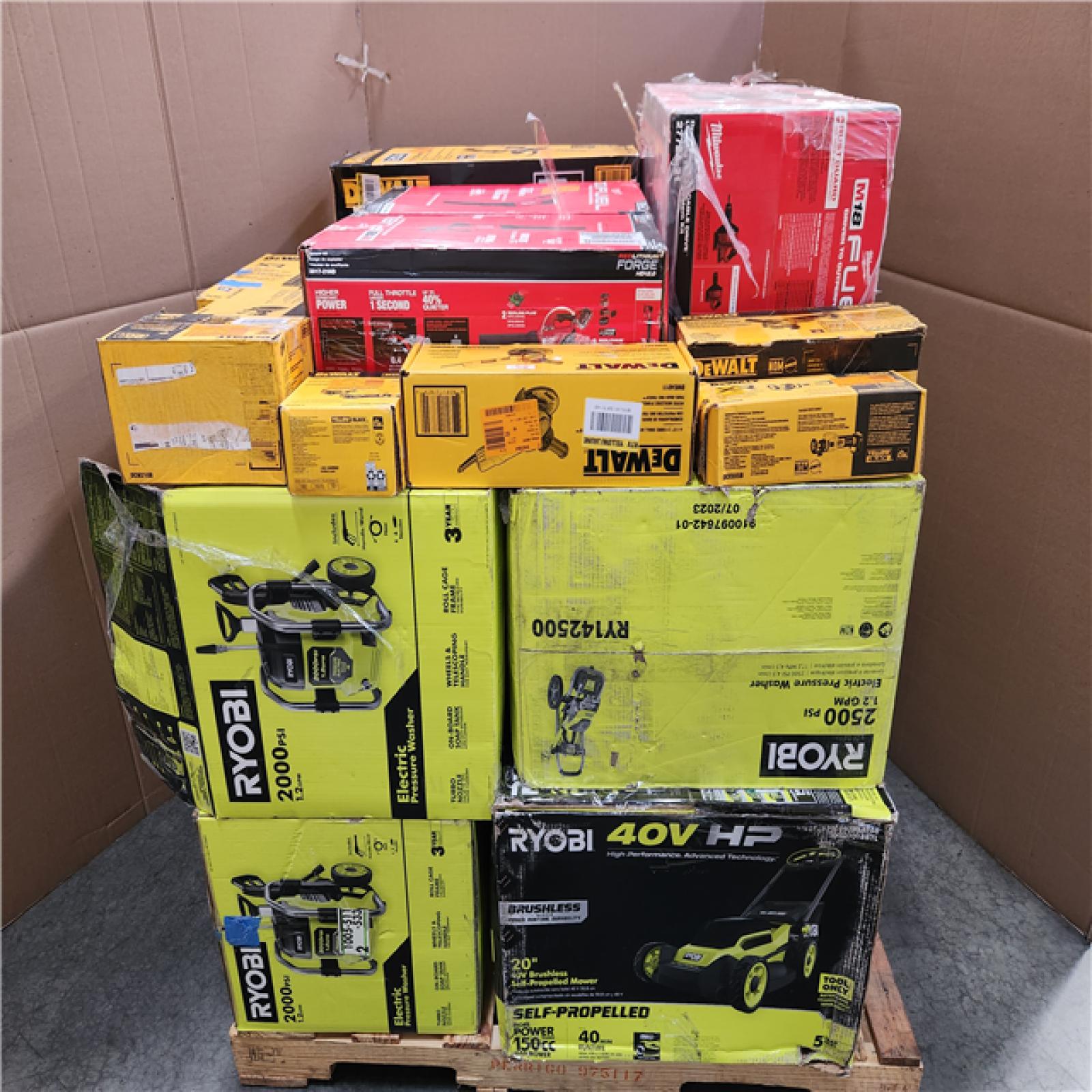 CALIFORNIA AS-IS TOOL PALLET