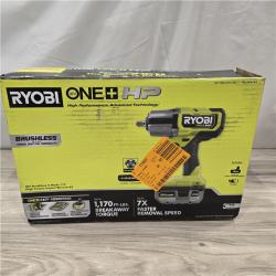 NEW! - ONE+ 18V Brushless Cordless 4-Mode 1/2 in. High Torque Impact Wrench Kit