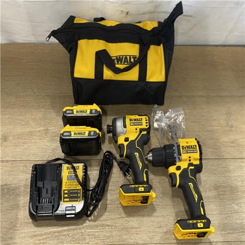 AS-IS DEWALT ATOMIC 20-Volt MAX Lithium-Ion Cordless Combo Kit