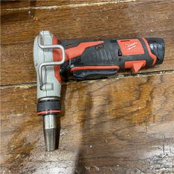 AS-IS Milwaukee M12 12-Volt Lithium-Ion Cordless PEX Expansion Tool Kit with (2) 1.5 Ah Batteries, (3) Expansion Heads and Hard Case