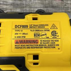 AS-IS DEWALT Atomic 20V Max Lithium-Ion Brushless Cordless Compact 1/4 in. Impact Driver Kit