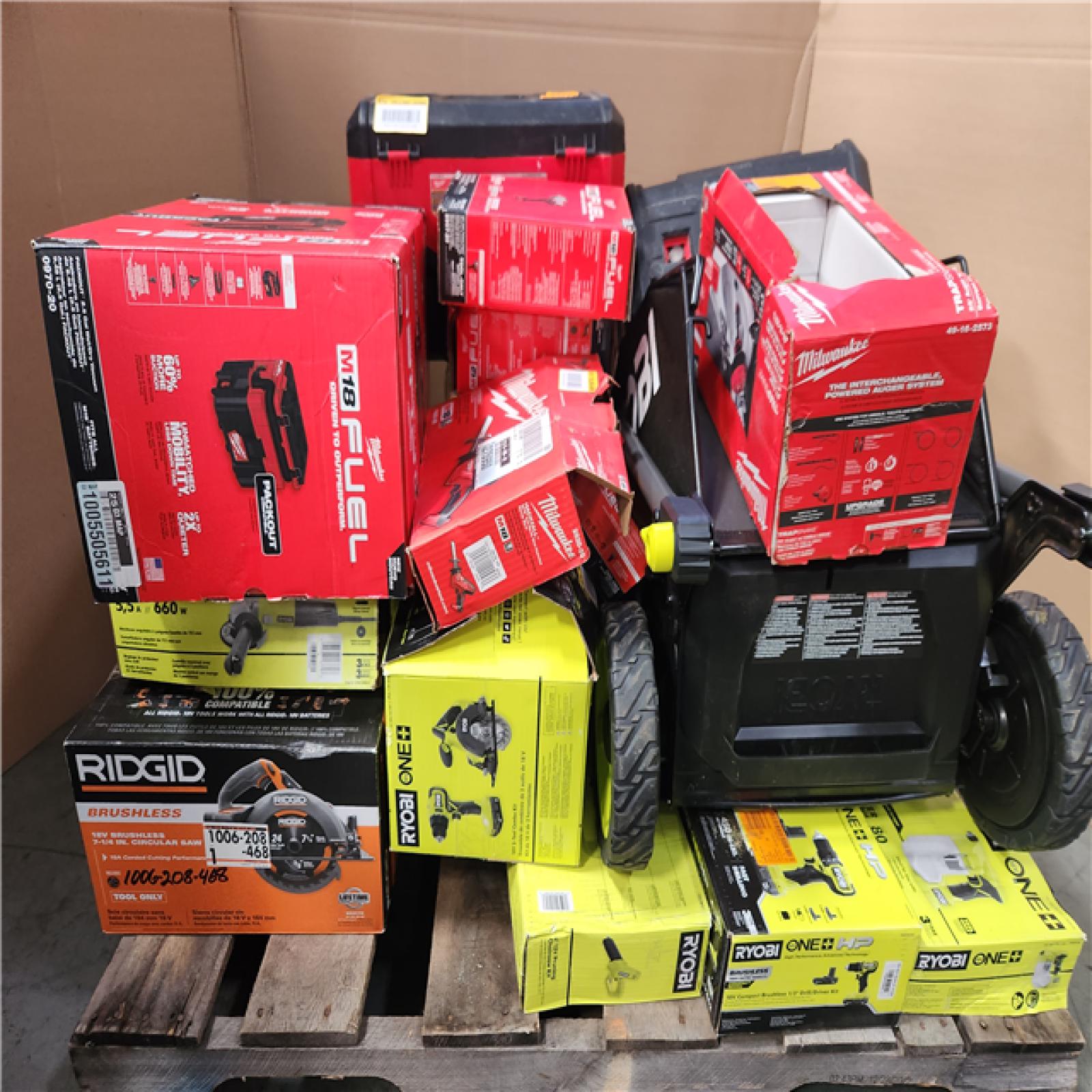 CALIFORNIA AS-IS TOOL PALLET