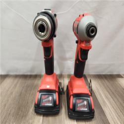 AS-IS- Milwaukee M18 Compact Brushless 2-Tool Combo Kit