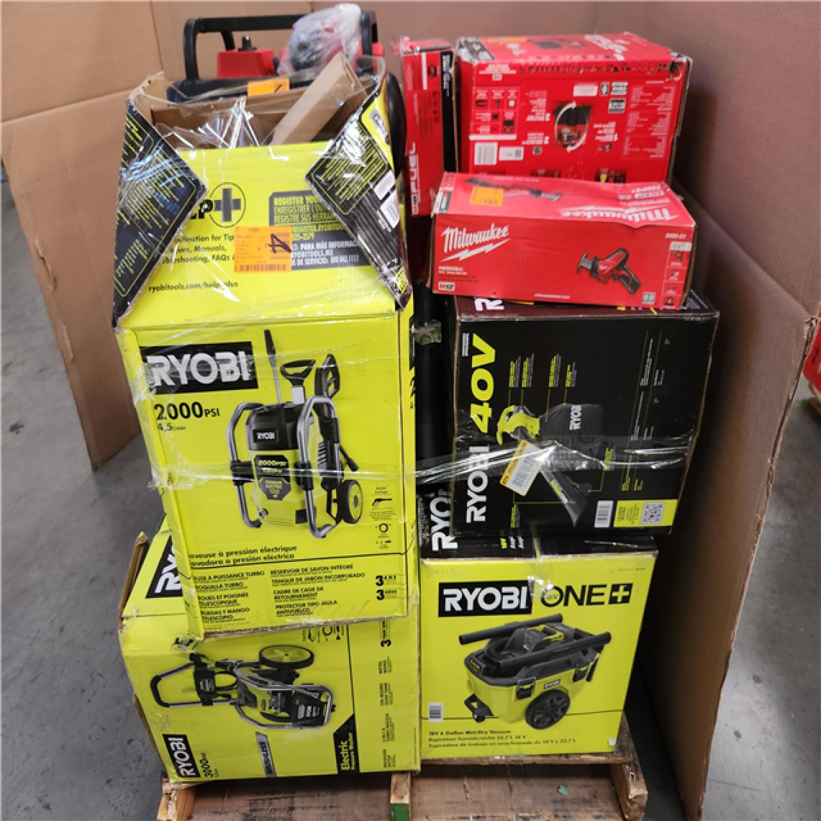 CALIFORNIA AS-IS TOOL PALLET