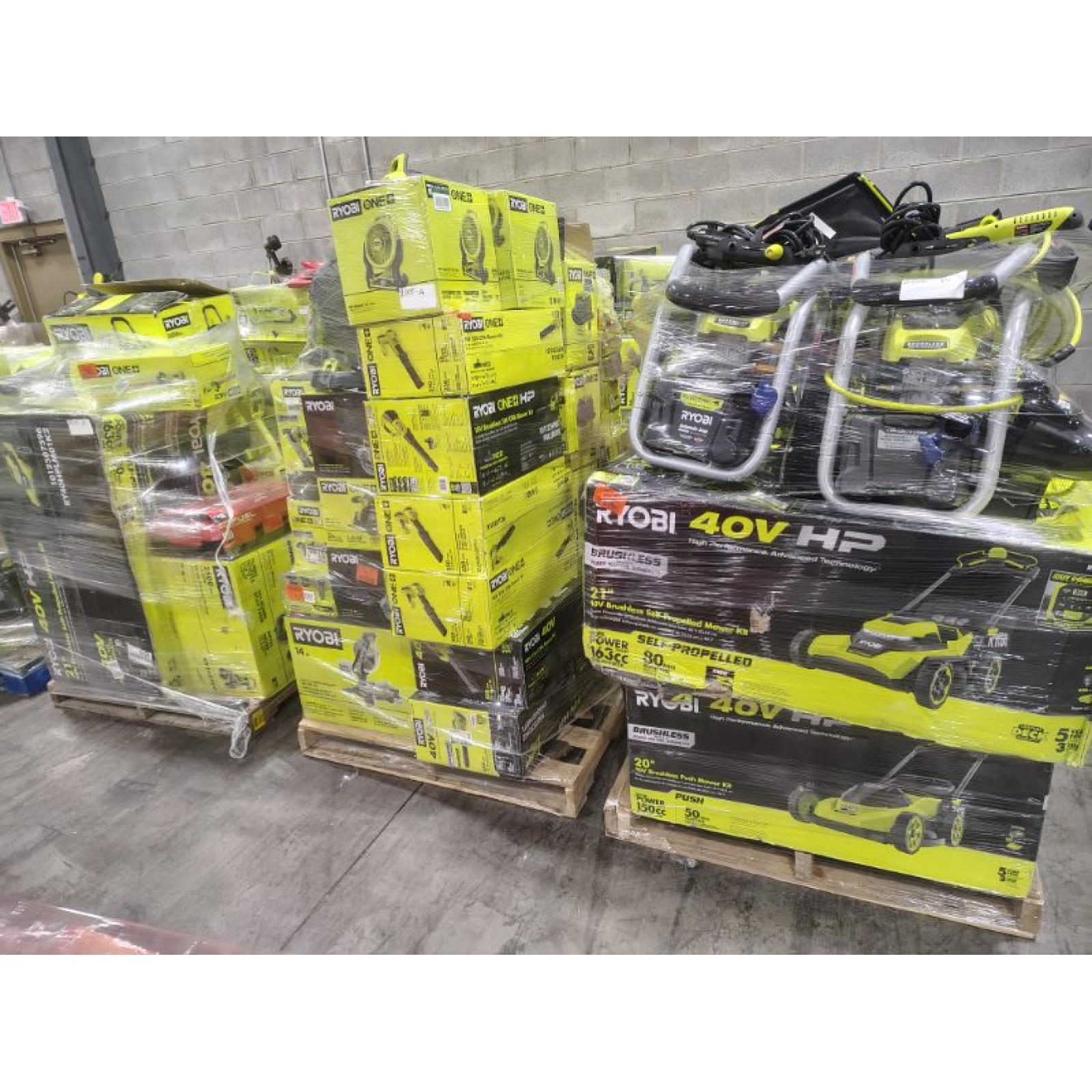 Pittston Location As-Is Power Tools Partial Truckload (13 Pallets) 8305-A