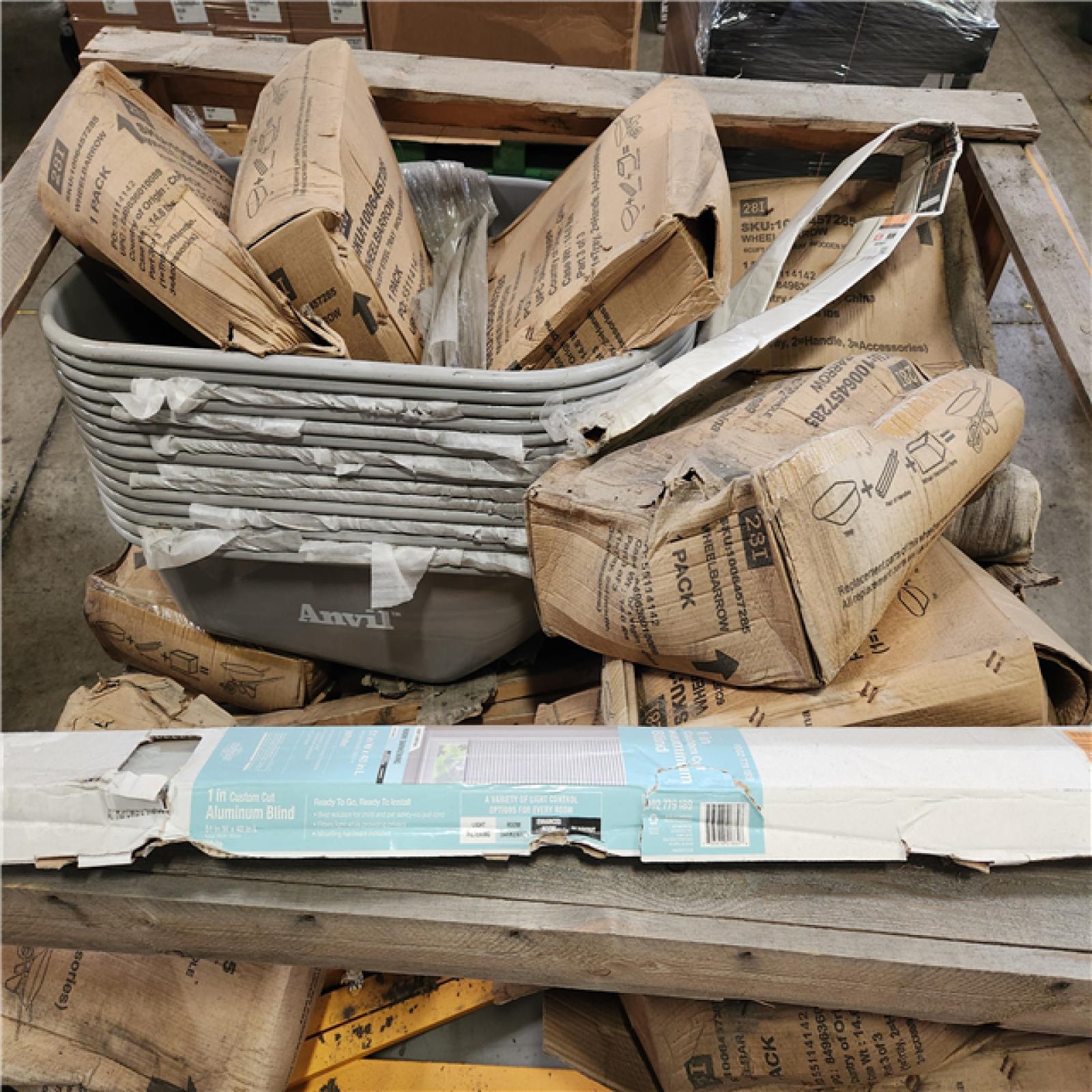 Phoenix AS-IS Mixed Wheelbarrow Pallet