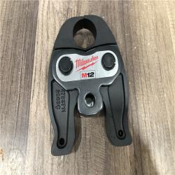 AS-IS Milwaukee 1 in. PEX Crimp Jaw for M12 FORCE LOGIC Press Tool