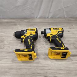 AS-IS Dewalt DCK225D2 20V MAX ATOMIC Cordless Drill Driver and Impact Driver Combo Kit