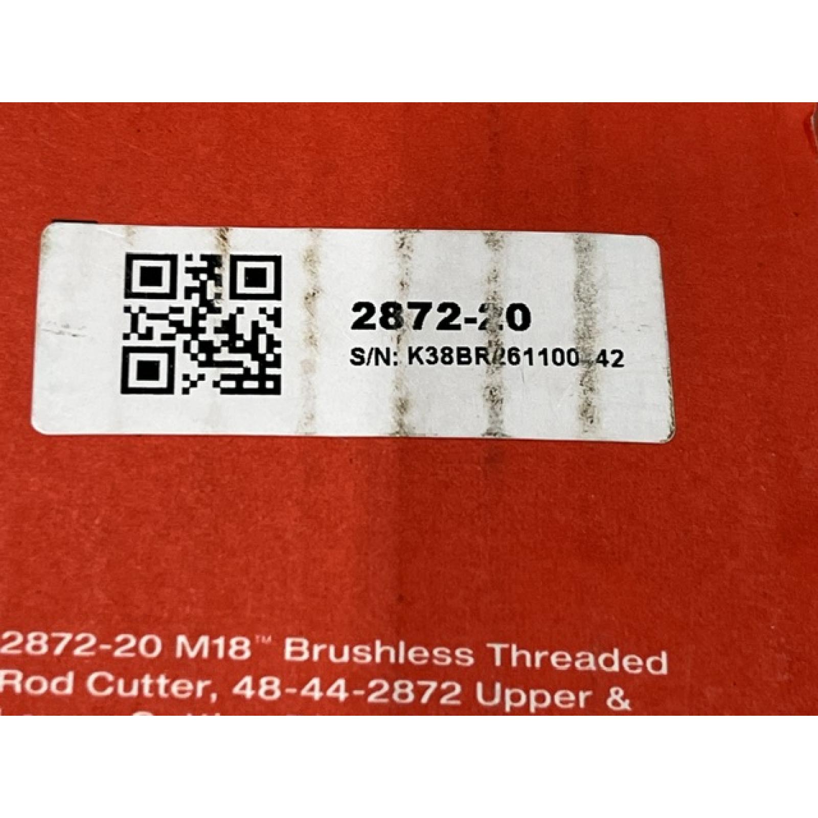 NEW - Milwaukee 18V Lithium-Ion Cordless Brushless Threaded Rod Cutter (Tool-Only)