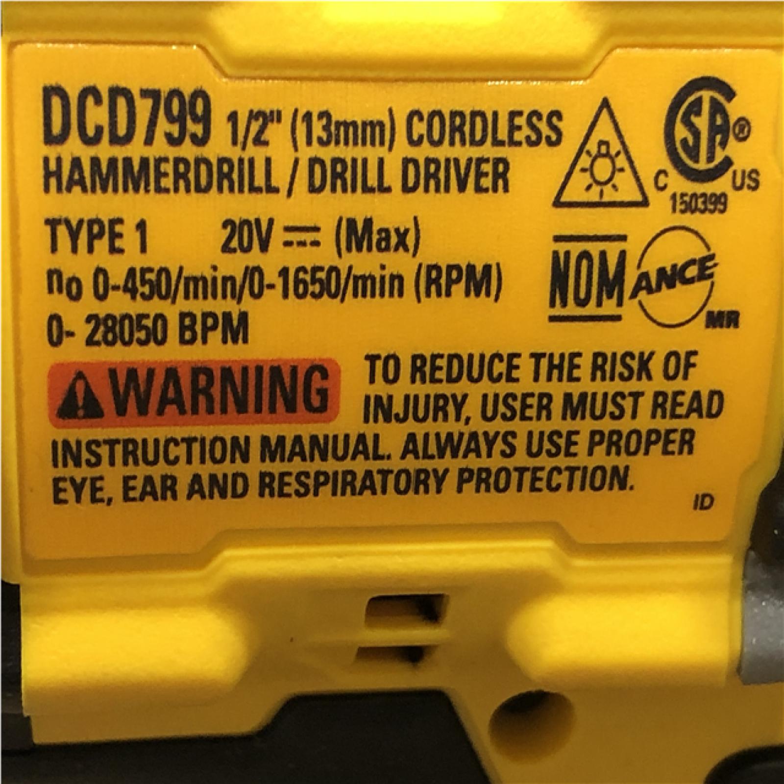 AS-IS DEWALT ATOMIC 20V MAX Lithium-Ion Cordless 2-Tool Combo Kit