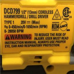 AS-IS DEWALT ATOMIC 20V MAX Lithium-Ion Cordless 2-Tool Combo Kit