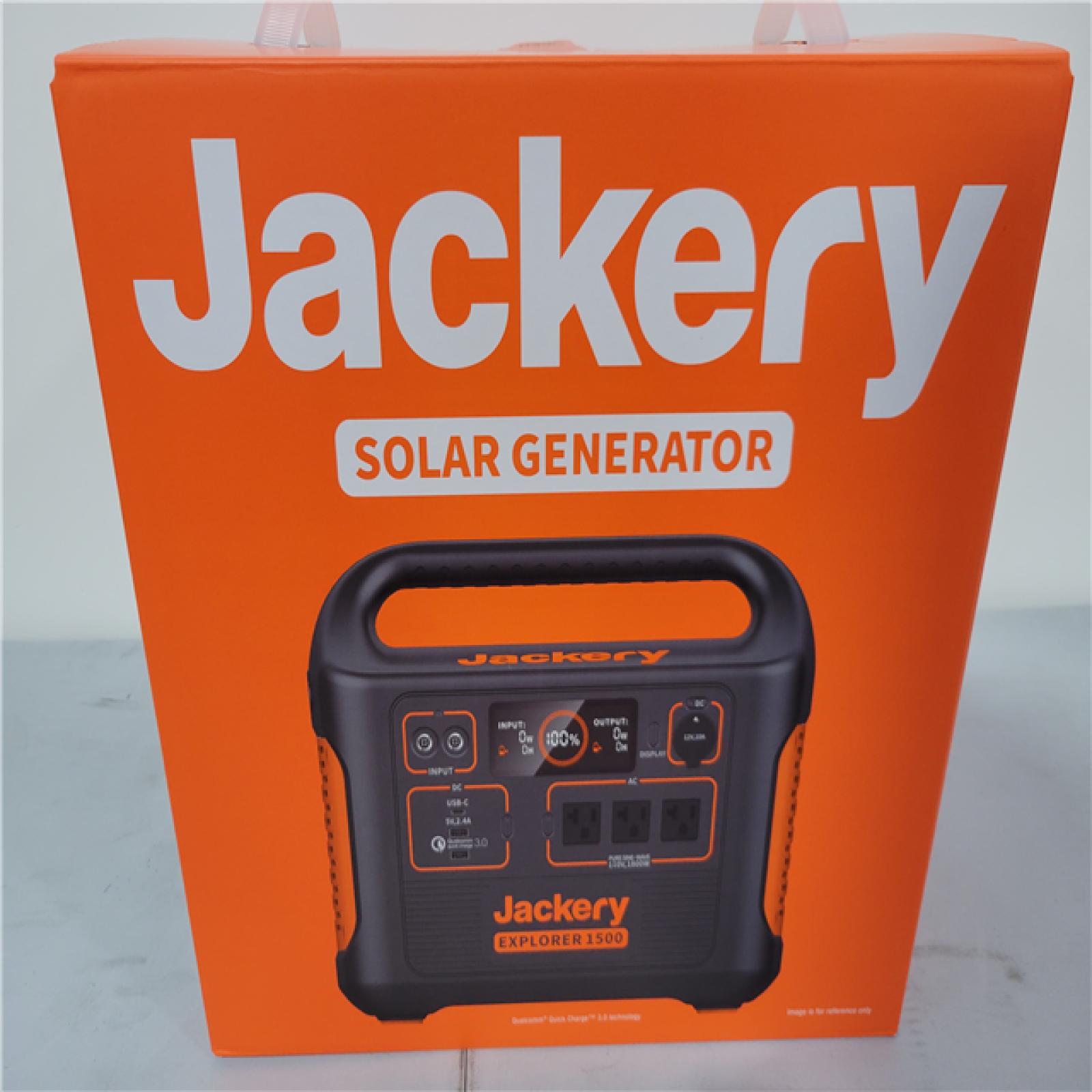 CALIFORNIA NEW JACKERY SOLAR GENERATOR