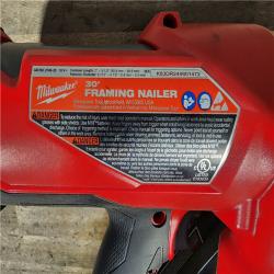 HOUSTON LOCATION - AS-IS Milwaukee M18 FUEL 30 Degree Framing Nailer (TOOL ONLY)