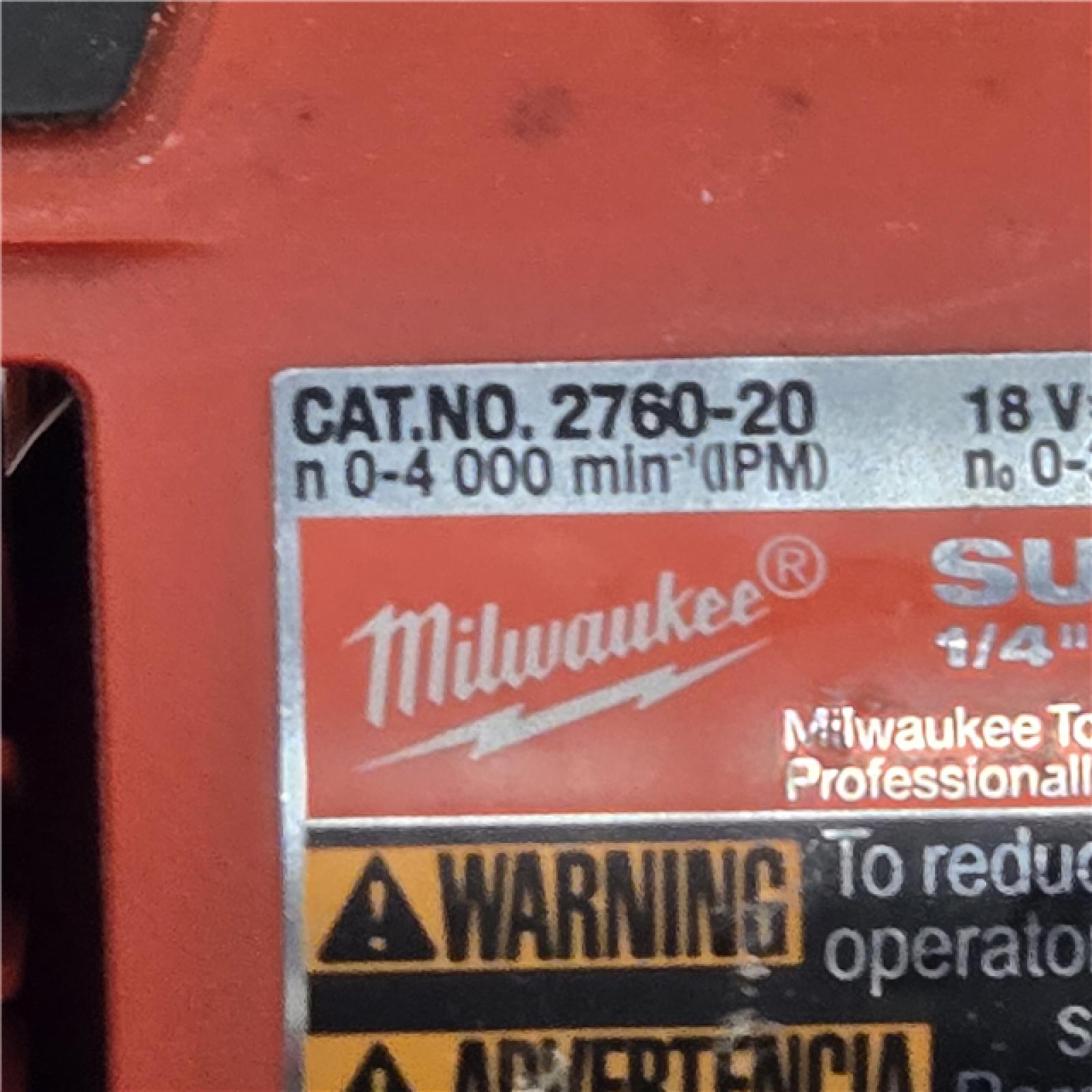 AS-IS Milwaukee 2760-20 - M18 Fuel Surge 18V Cordless Drill/Driver (Tool-Only)