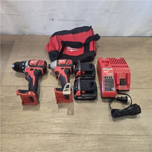 AS-IS Milwaukee 18V Cordless Drill Driver/Impact Driver Combo Kit