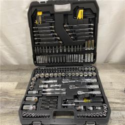 LIKE NEW - DEWALT 1/4 in.  3/8 in.  and 1/2 in. Drive Polished Chrome Mechanics Tool Set (200-Piece)