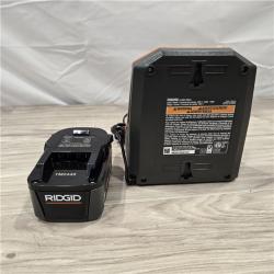LIKE NEW! - RIDGID 18V 4.0 Ah MAX Output Starter Kit with Rapid Charger