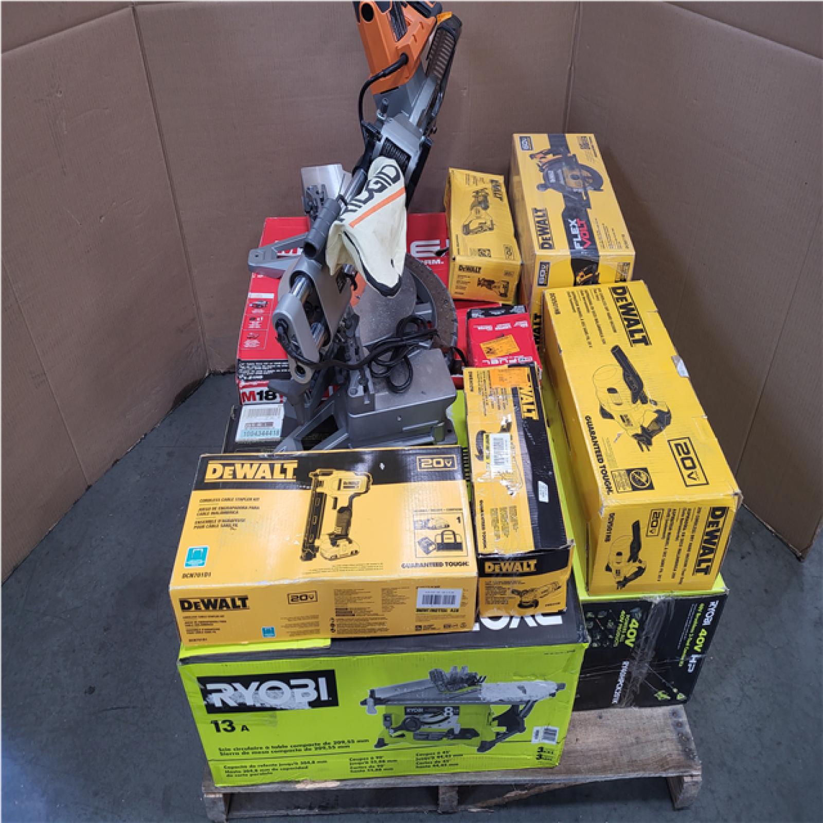 CALIFORNIA AS-IS TOOL PALLET