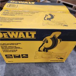 NEW-  DEWALT 15 Amp Corded 10 in. Compound Single Bevel Miter Saw