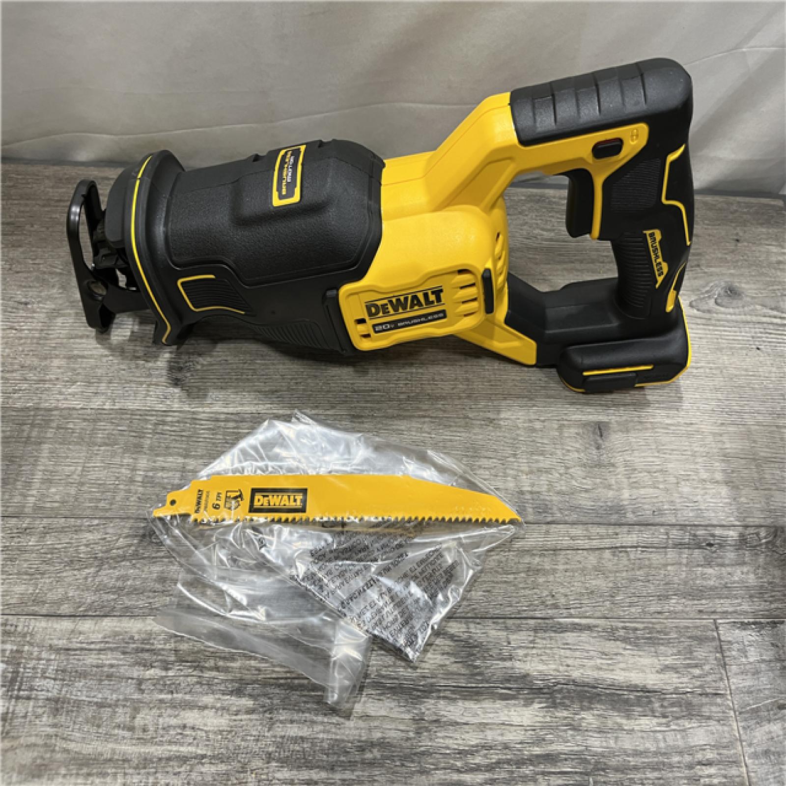 AS-IS DEWALT 20V MAX Cordless Brushless Reciprocating Saw (Tool Only)