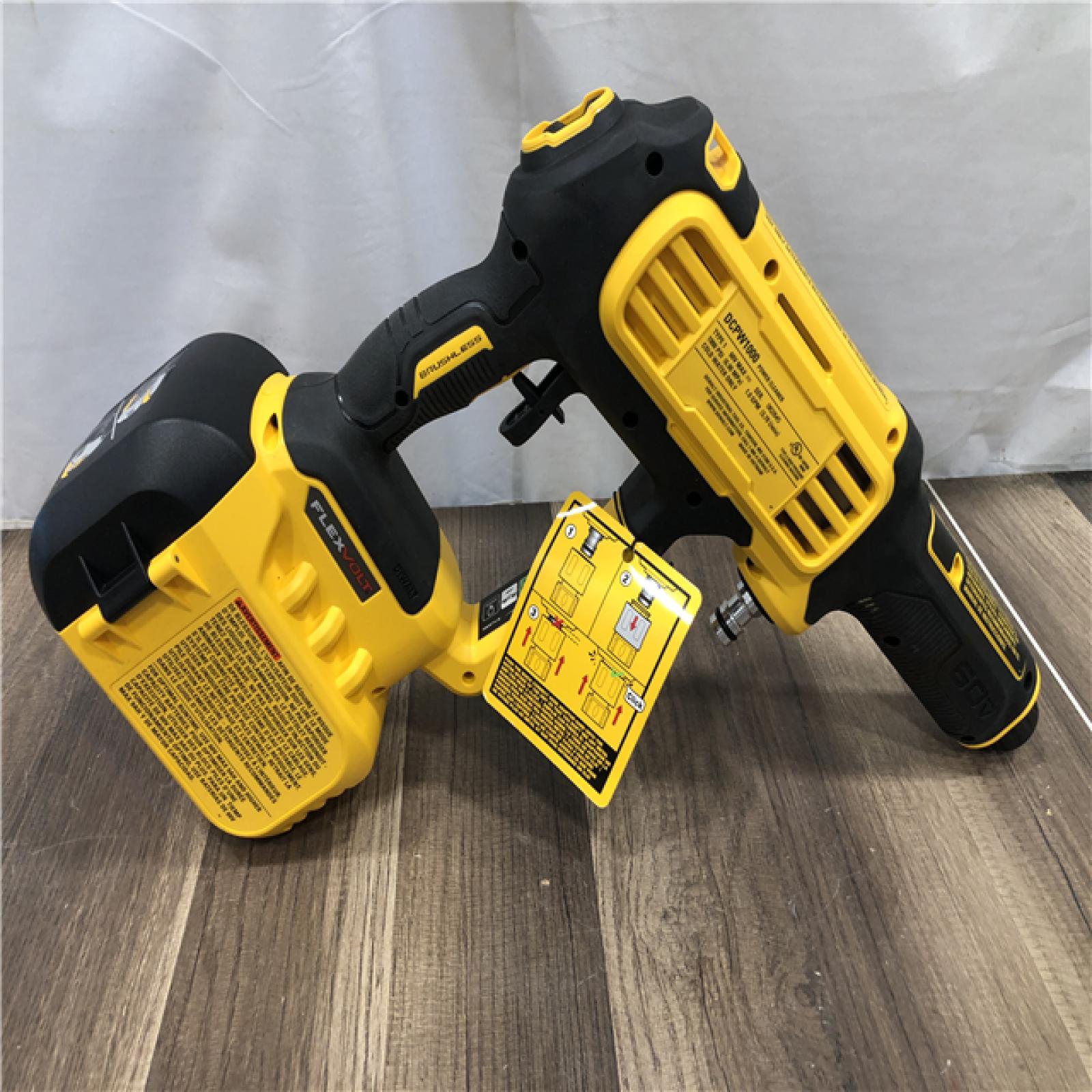 AS-IS DEWALT FLEXVOLT 60V MAX 1000 PSI 1.0 GPM Cold Water Cordless Battery Power Cleaner (Tool Only)