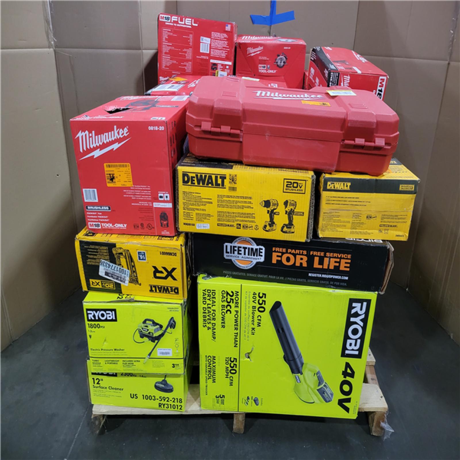 CALIFORNIA AS-IS TOOL PALLET