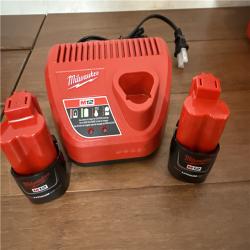 California NEW Milwaukee M12 Force Logic Press Tool Kit 1/2-1 Kit  Includes (2) Batteries  Charger & Hard Case