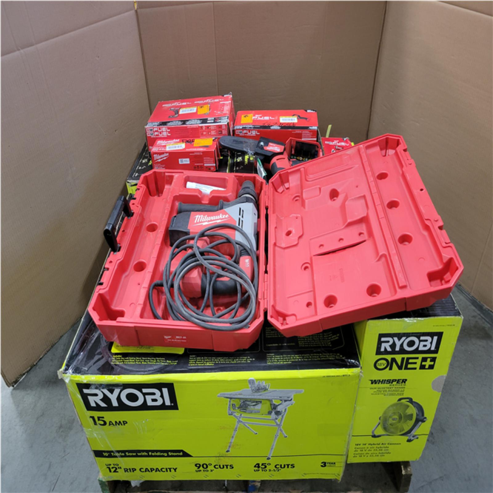 CALIFORNIA AS-IS TOOL PALLET