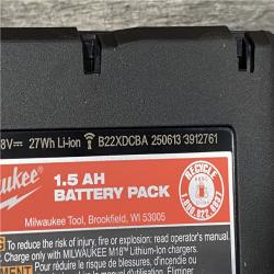 AS-IS Milwaukee 18V Lithium-Ion Cordless Drill Driver/Impact Driver Combo Kit