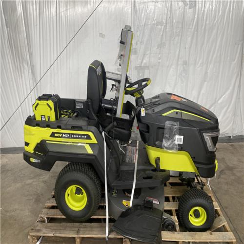 Houston Location AS IS - Ryobi 80V HP Riding Mower