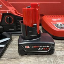 AS-IS Milwaukee 12-Volt Lithium-Ion Cordless Green 250 ft. 3-Plane Laser Level Kit