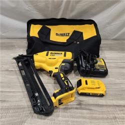 AS-IS DeWalt 15 GA  ANGLED FINISH NAILER KIT