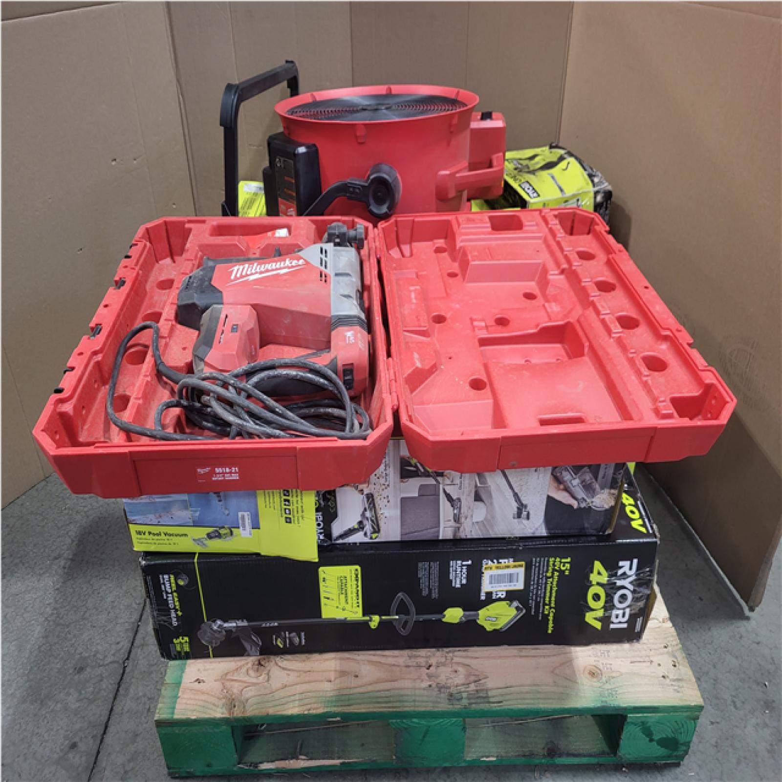 CALIFORNIA AS-IS TOOL PALLET