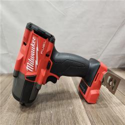 AS-IS- Milwaukee M18 18V Fuel 1/2 Mid-Torque Impact Wrench Cordless Lithium-Ion Brushless (Tool-Only)