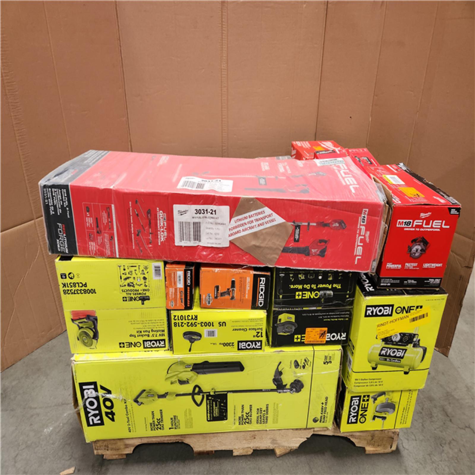 CALIFONIA  AS-IS TOOL PALLET