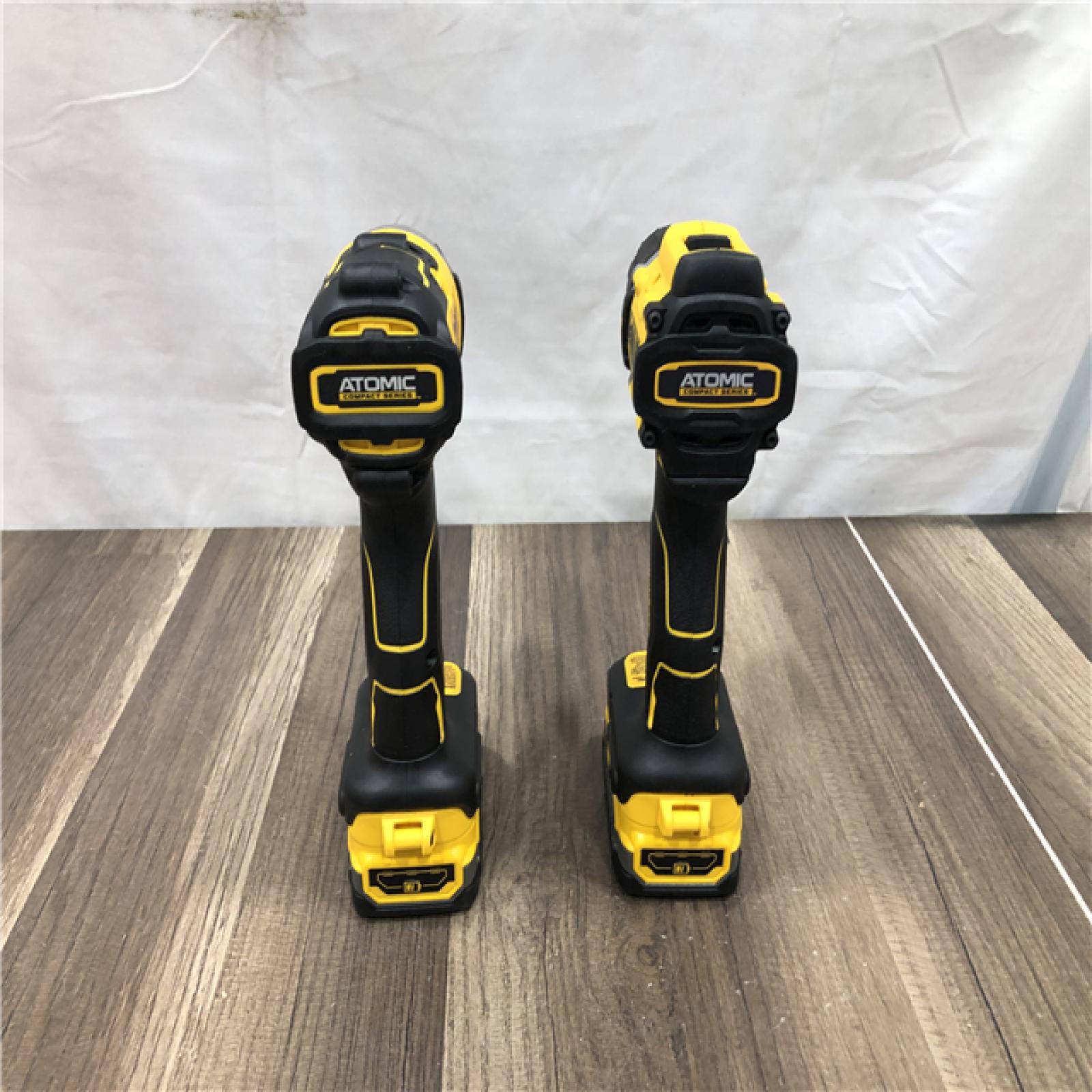 AS-IS DEWALT 20V MAX Lithium-Ion Cordless 2-Tool Combo Kit