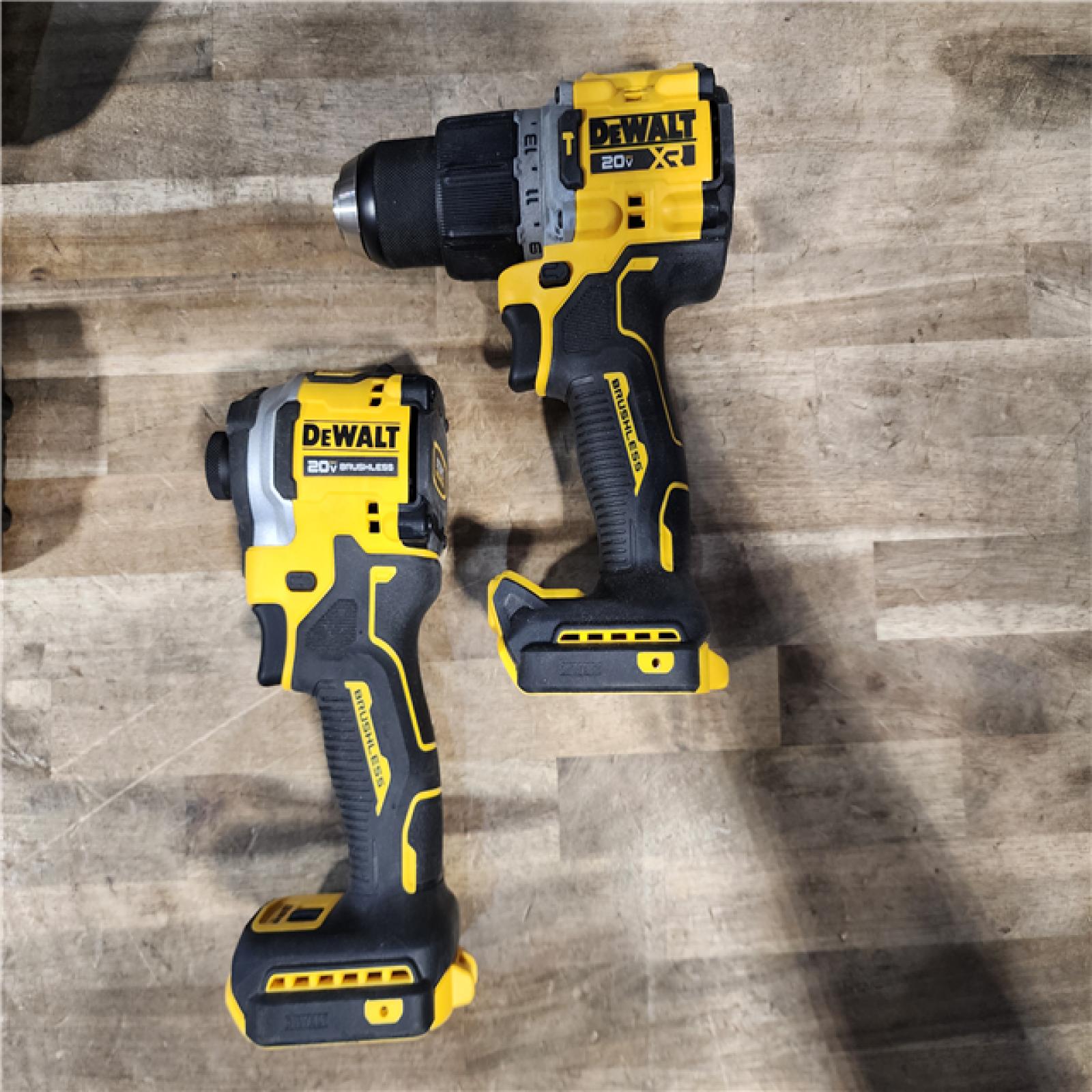 HOUSTON LOCATION - AS-IS DeWalt 2-Tool Combo Kit W/ (2) BATTERY & CHARGER