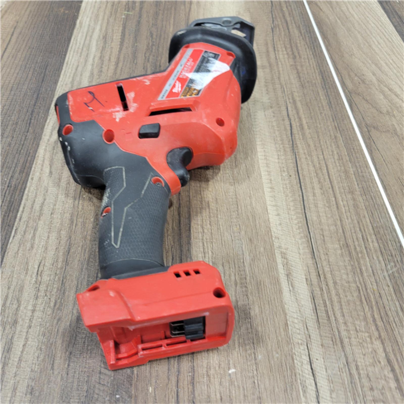 AS-IS MILWAUKEE M18 FUEL 18V Lithium-Ion Brushless Cordless HACKZALL Reciprocating Saw (Tool-Only)