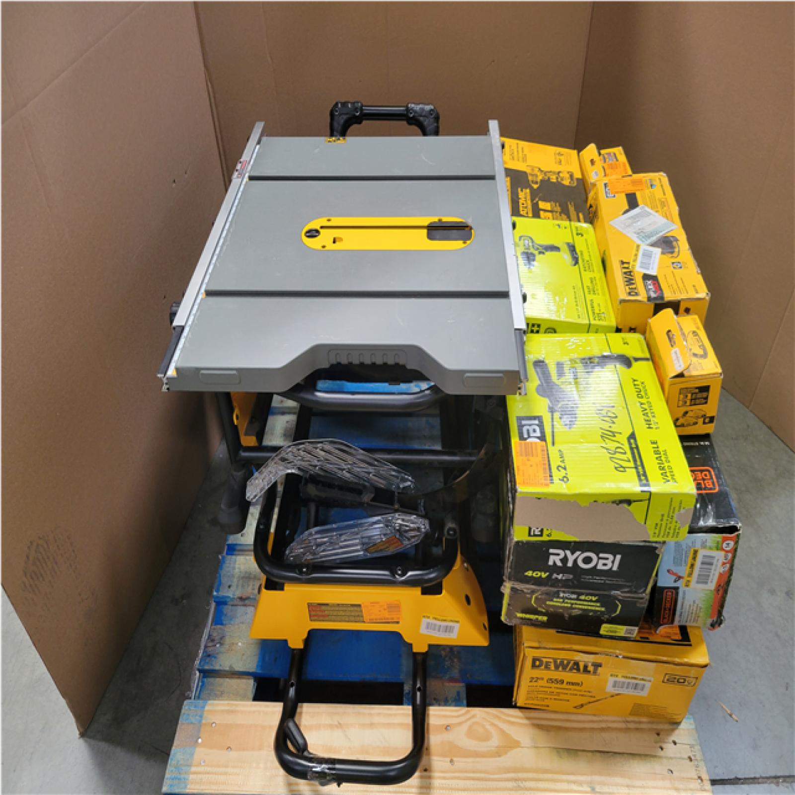 CALIFORNIA AS-IS TOOL PALLET