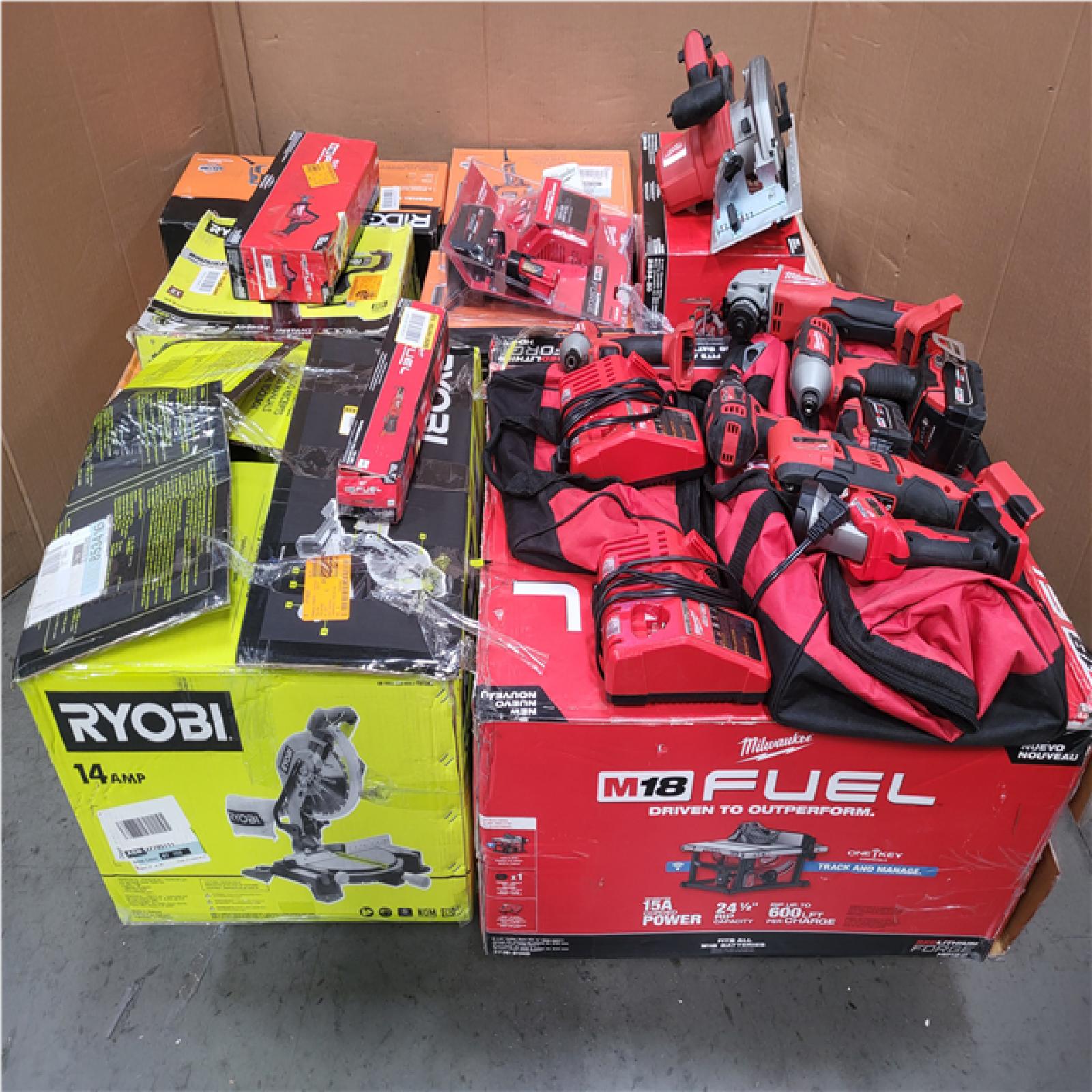 CALIFORNIA AS-IS TOOL PALLET