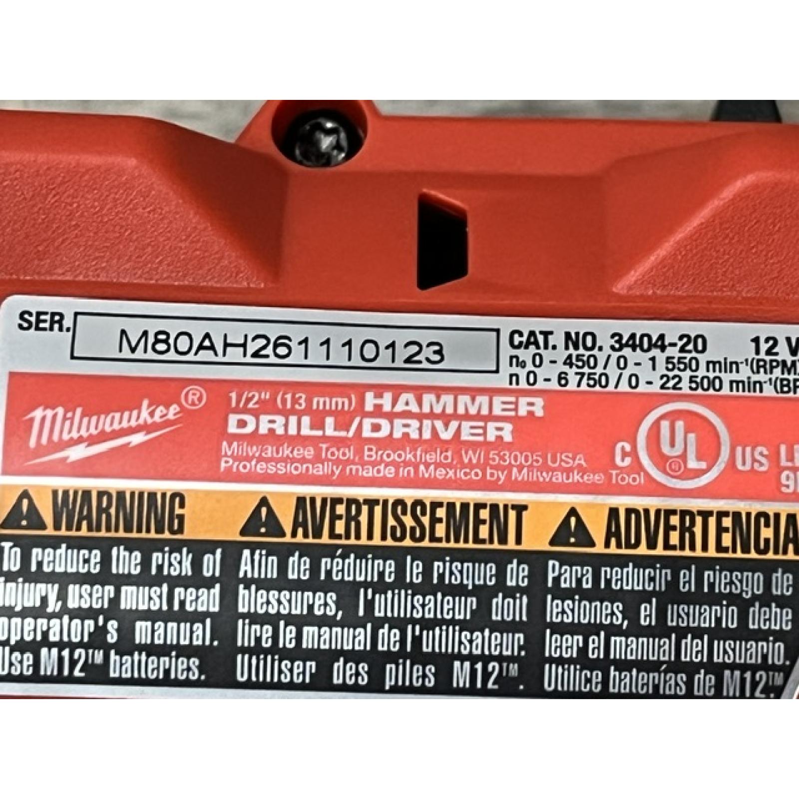 AS-IS Milwaukee FUEL 12-Volt Lithium-Ion Brushless Cordless Hammer Drill and Impact Driver Combo Kit