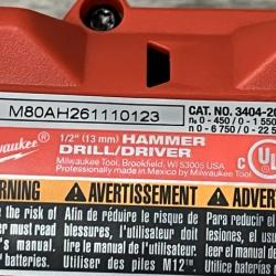 AS-IS Milwaukee FUEL 12-Volt Lithium-Ion Brushless Cordless Hammer Drill and Impact Driver Combo Kit