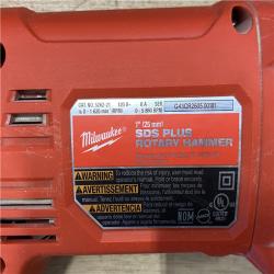 AS-IS Milwaukee 8 Amp Corded 1 in. SDS D-Handle Rotary Hammer