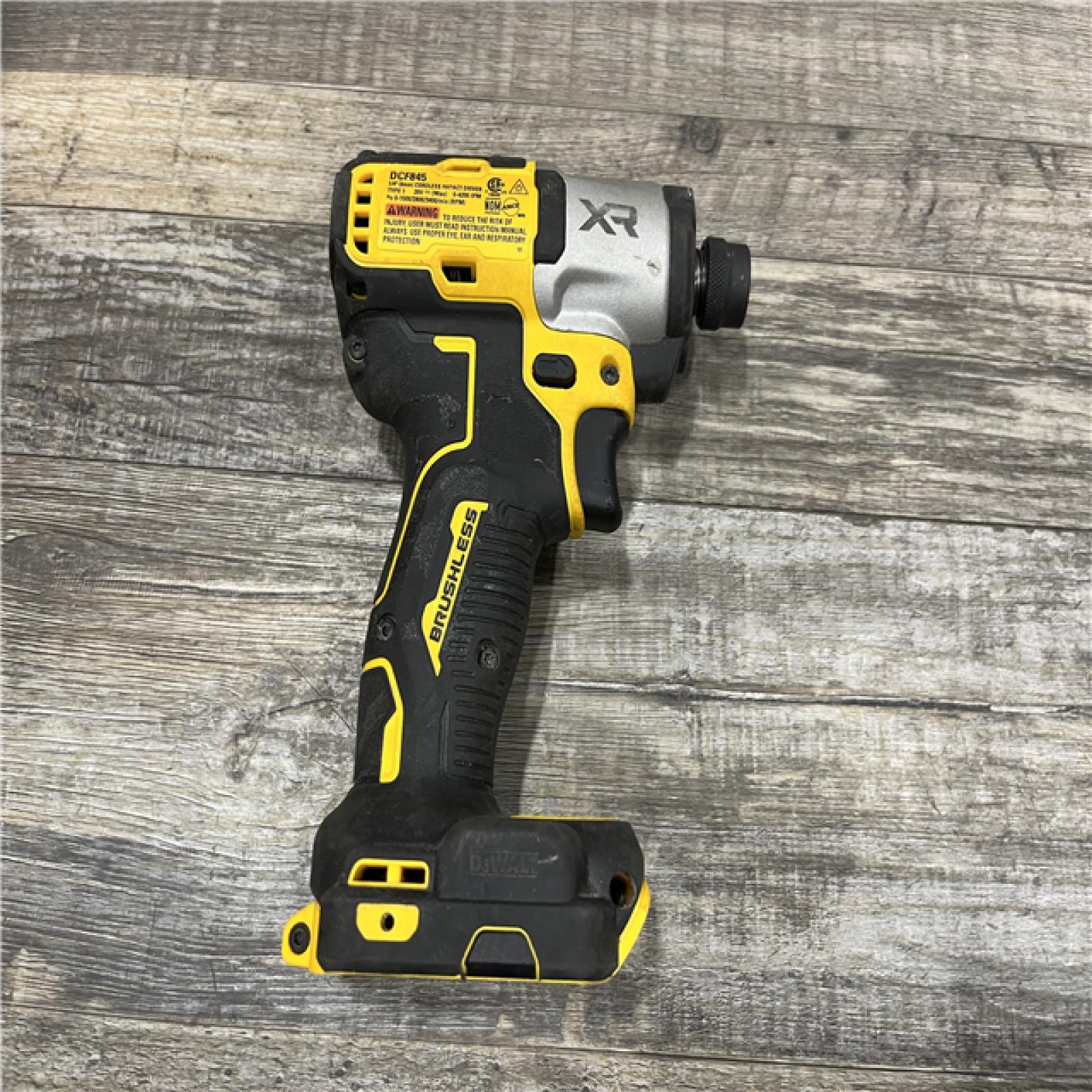AS-IS DEWALT 20-Volt Maximum XR Lithium-Ion Cordless Brushless 1/4 in. 3-Speed Impact Driver Kit