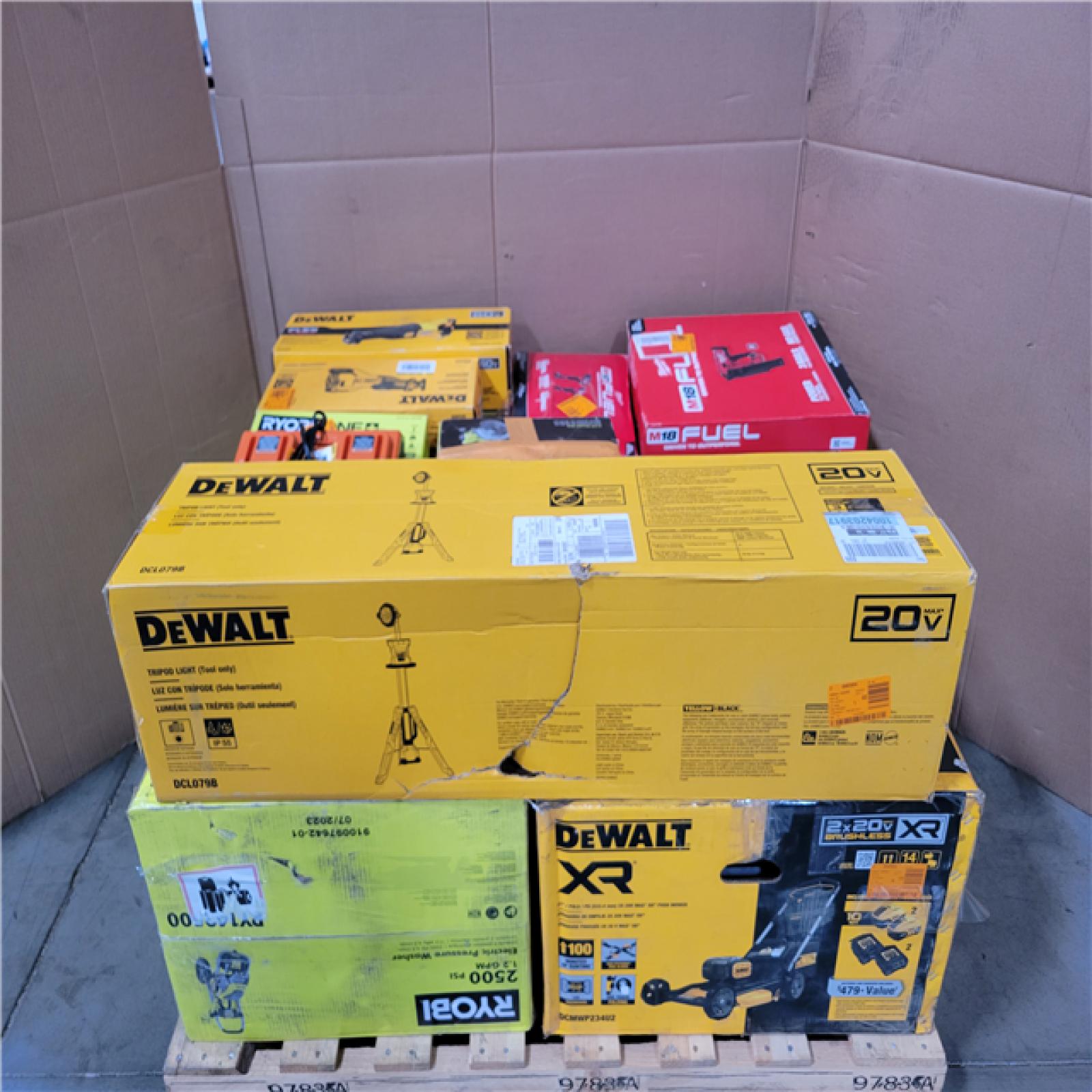 CALIFORNIA AS-IS TOOL PALLET