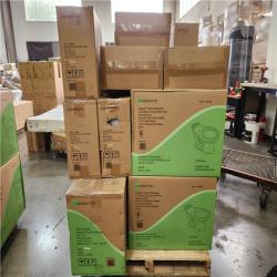 Phoenix Location NEW Seasons Keating Round Toilet Bowl With Tank 1.0 Gallons/ 3.8 Liters a Flush Vitreous China Pallet (9 Toilets)