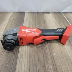 AS-IS Milwaukee 2880-20 M18 FUEL 18-Volt Lithium-Ion Brushless Cordless 4-1/2 in./5 in. Grinder W/Paddle Switch (Tool-Only)