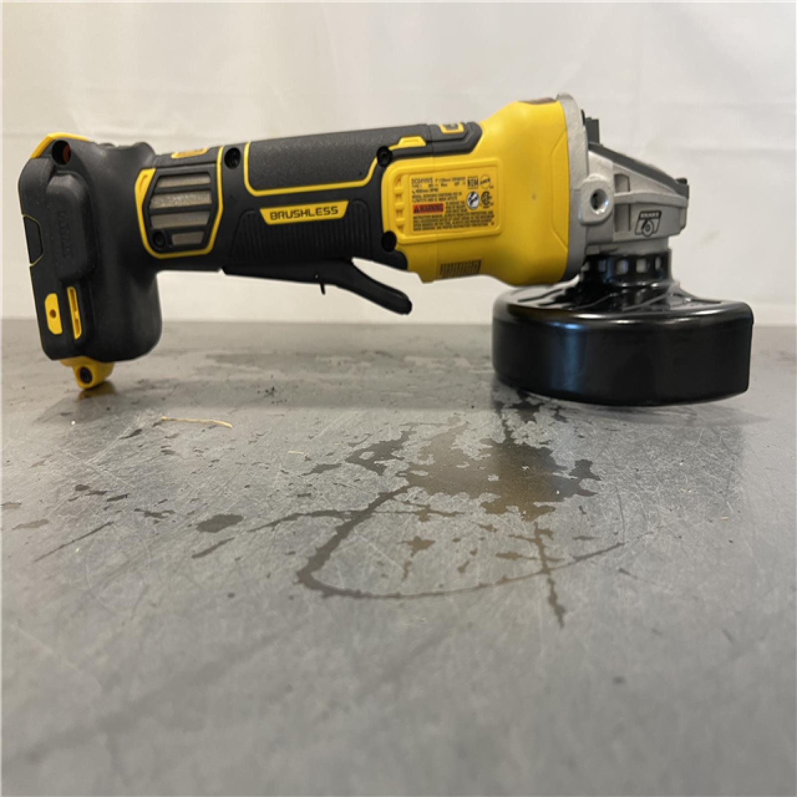 AS-IS - DeWalt 20V XR Cordless 4-1/2. in. to 5 in. Variable Speed Angle Grinder