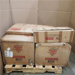 Phoenix NEW Premium Home Solutions 4-Piece Black Metal Outdoor Patio Conversation Set with Rocking Chairs  Marbling Coffee Table and Beige Cushions