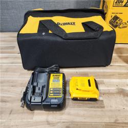 HOUSTON LOCATION - AS-IS DEWALT 20V MAX XR Lithium-Ion Cordless 2-1/2 in. 15-Gauge Finish Nailer Kit
